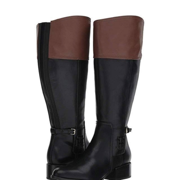tommy hilfiger mani riding boots